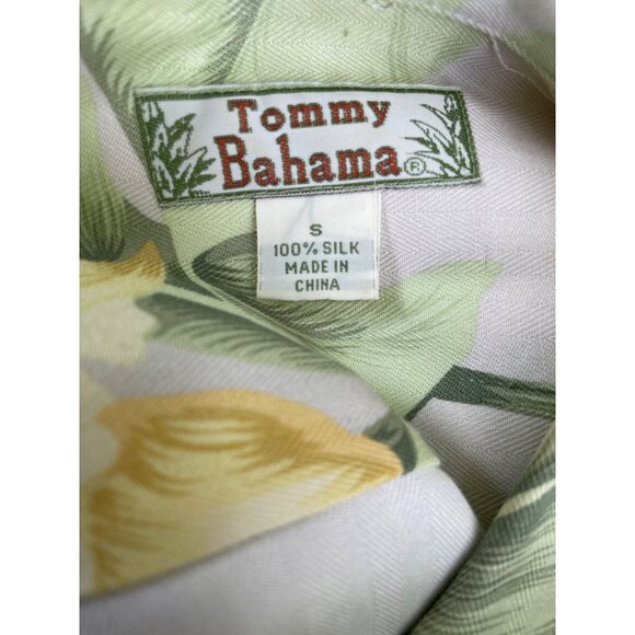 Tommy Bahama Womens Silk Floral Shirt Dress Suit S Wrap Around Skirt V-Neck - Picture 4 of 12